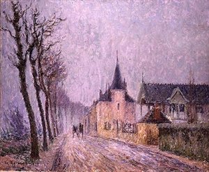 Pothuis-kaien, Pontoise av Gustave Loiseau