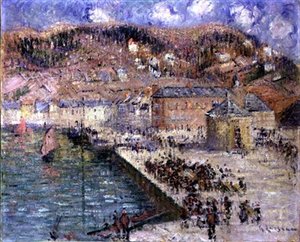 Fisketorget av Gustave Loiseau