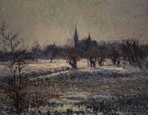 Hvit frost av Gustave Loiseau
