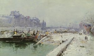 Sitere Under Snow Island av Gustave Madelein