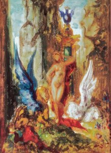 Fee aux griffons av Gustave Moreau