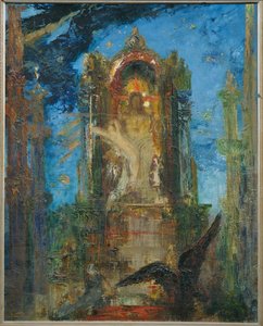 Jupiter og Semele (maleri på lerret) av Gustave Moreau