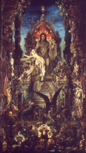 Jupiter og Semele av Gustave Moreau