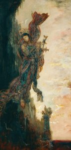 Sapho tombant av Gustave Moreau