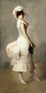 Elegante damer av Gustave Nicolas Pinel