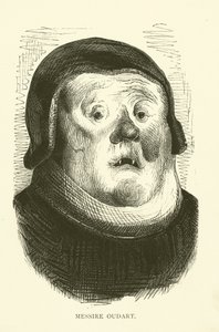 Illustrasjon for verkene til Rabelais av Gustave after Dore