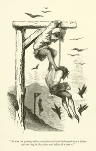 Illustrasjon for verkene til Rabelais av Gustave after Dore