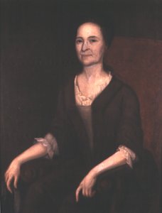 Fru Gustavus Hesselius (Lydia Getchel Hesselius), ca. 1740 (olje på lerret)