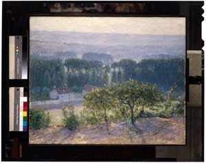 Sen ettermiddag, Giverny, ca. 1905-13 (olje på lerret)