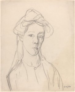 Selvportrett av Gwen John