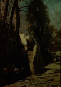 Gatescene av Gwendoline Margaret Hopton