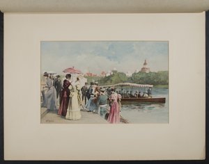 Gondollanding, North Lagoon av H.D. Nichols