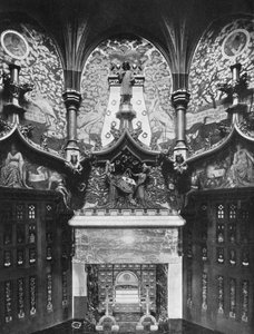 Chaucer-rommet, Cardiff Castle, Wales, 1924-1926