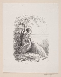 Illustrasjon til "De ville svanene" i H.C. Andersen, "Eventyr og historier", bind 1 av H.P. Hansen