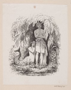 Illustrasjon til "Den lille havfruen" i H.C. Andersen, "Eventyr og historier", bind 1