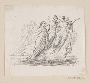Illustrasjon til "Den lille havfruen" i H.C. Andersen, "Eventyr og historier", bind 1