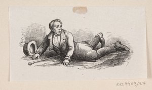 Illustrasjon til "Lykkens Kalosker" i H.C. Andersen, "Eventyr og historier", bind 1 av H.P. Hansen