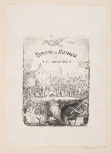 Mellomtittel nr. 2 for H.C. Andersen, "Eventyr og historier", bind 1 av H.P. Hansen