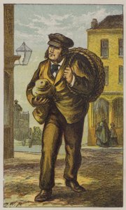 Baker (farge litho) av H.W. (after) Petherick