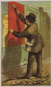 Bill Sticker (farge litho)