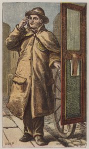 Cabman (farge litho)