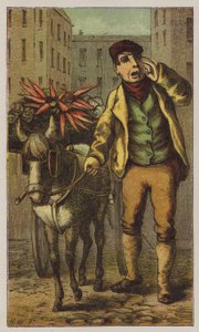 Costermonger (farge litho)