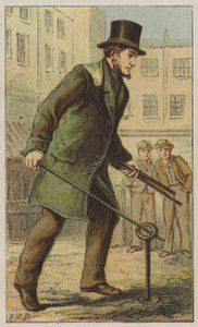 Turncock (farge litho) av H.W. (after) Petherick