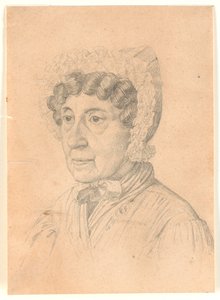 Portrett av eldre dame, muligens konsul Bravos mor