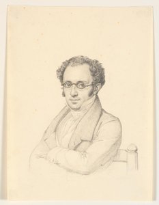 Portrett av notarius publicus, professor, rådmann Nicolai Christian Levin Abrahams