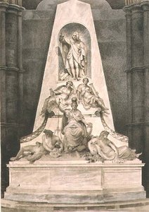 The Tomb of Lord Chatham, plate I fra 