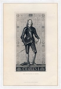 Charles I av England, 1800-tallet. av H. Bourne