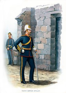Halifax Garnison Artillery, c1890. av H. Bunnett