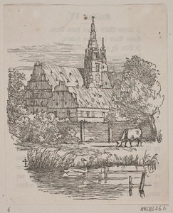 Frederiksborg slott av H. C. Henneberg