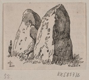 Illustrasjon for "Stone Monuments" av H. C. Henneberg