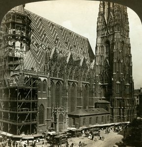 St Stephen Stephansdom-katedralen, Wien, Østerrike.