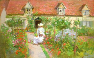 Hyttehage, sommer av H. Francis Bate