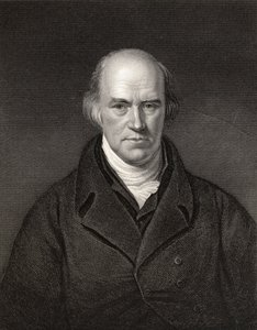 Davies Gilbert, president for Royal Society, gravert av J. Thompson, fra 