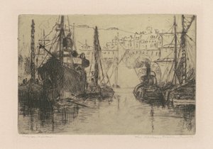 The Harbor, Quebec, Canada av H. Ivan Neilson