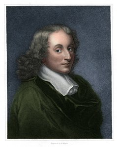Blaise Pascal , fransk filosof, matematiker, fysiker og teolog, 1833. av H Meyer