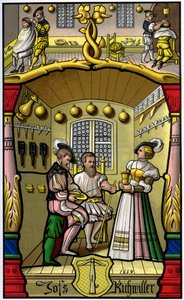 Frisør og parykkmaker, 1500-tallet 1849.
