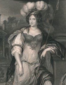 Frances Theresa Stewart, hertuginne av Richmond, midten av 1800-tallet. av H. Robinson