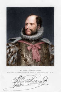 Prins Augustus Frederick, hertug av Sussex, 1800-tallet av H. Robinson