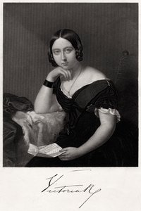 Dronning Victoria, 1800-tallet av H. Robinson