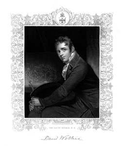 Sir David Wilkie , skotsk maler, 1800-tallet.