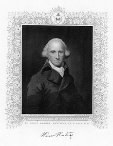 Warren Hastings, den første generalguvernøren i Britisk India, 1800-tallet.