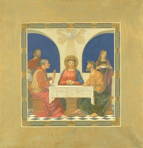 Nattverd i Emmaus, 1915-1925.