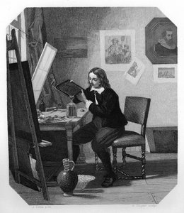 Cornelis Visscher, nederlandsk gravør fra 1600-tallet, c1870
