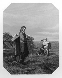Paulus Potter , nederlandsk maler fra 1600-tallet, c1870.