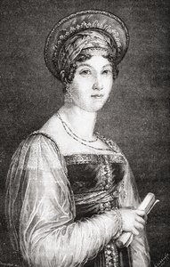 Mademoiselle Mars, gravert av La Plante, fra 