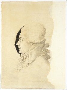 Portrett av grev Nikolay Petrovich Rumyantsev 1754-1826, slutten av 1780-tallet av Haacke